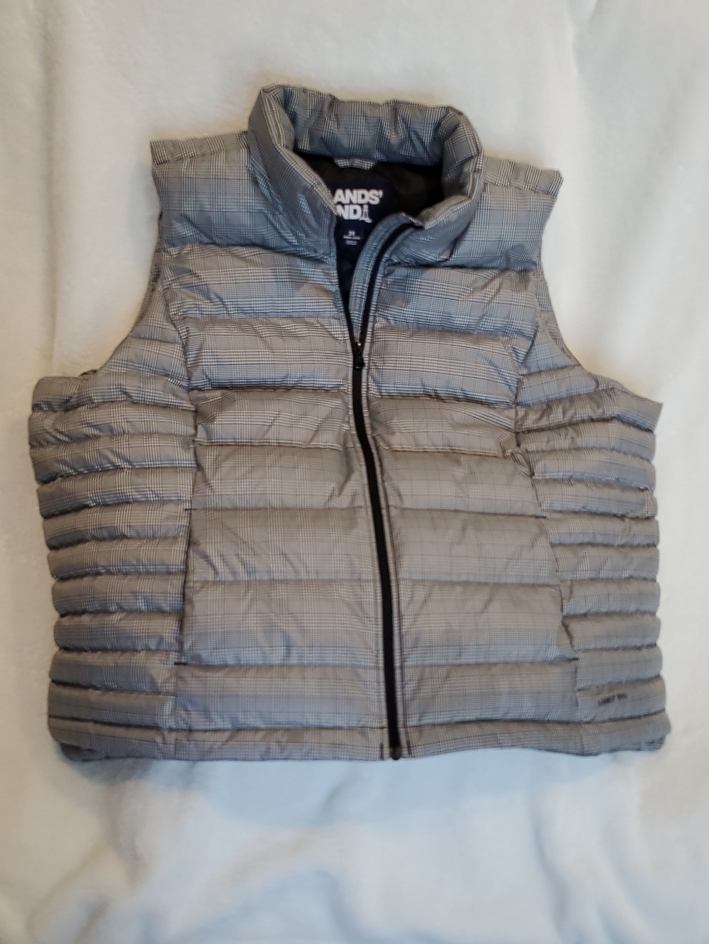 Lands' End Women's Down Puffer Vest 600 Fill Down Fill Water Resistant 2X
